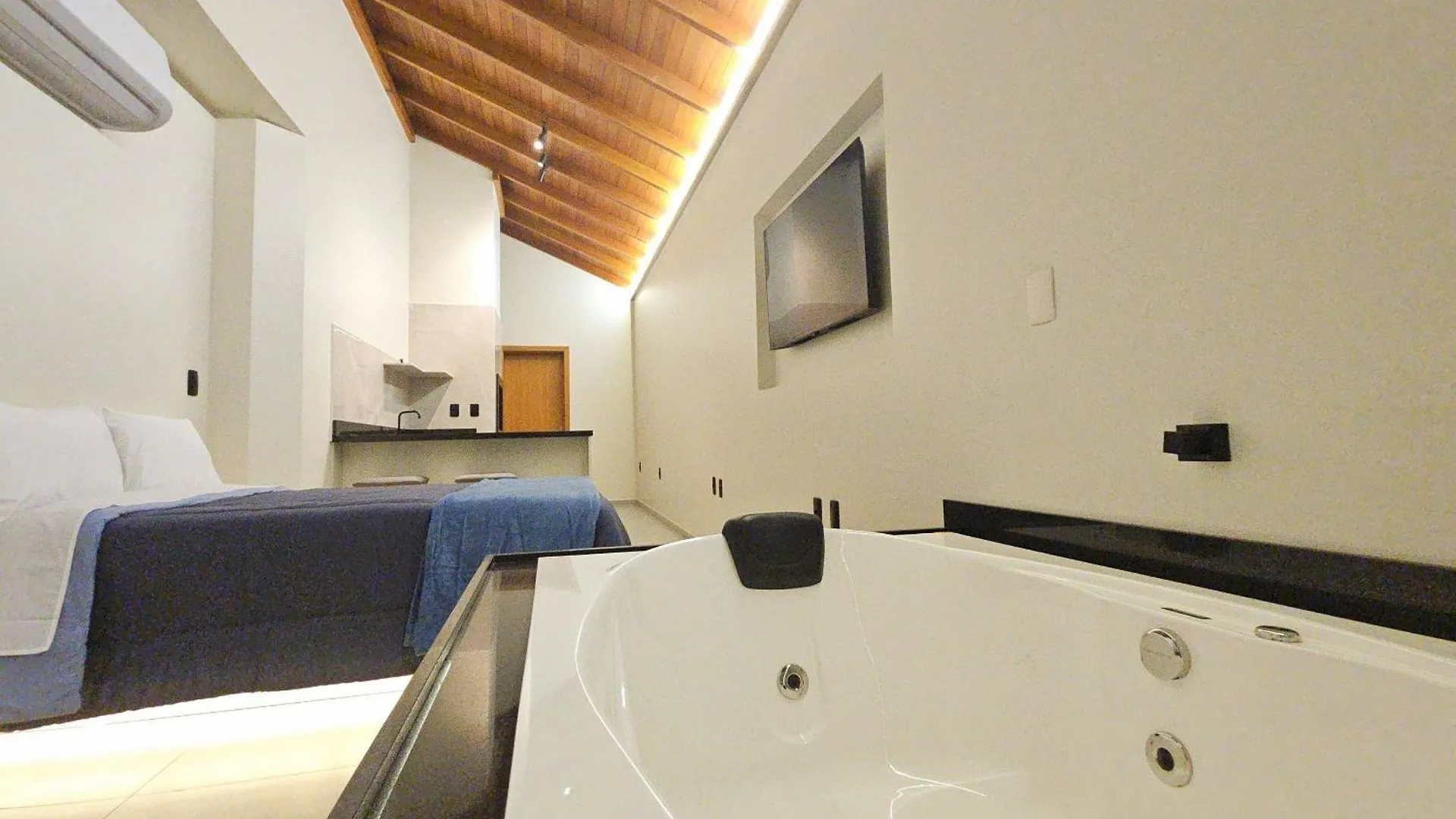 Apartman Loft Com Hidro Casal, Ar Cond/Lareira, Churrasqueira Gourmet Penha