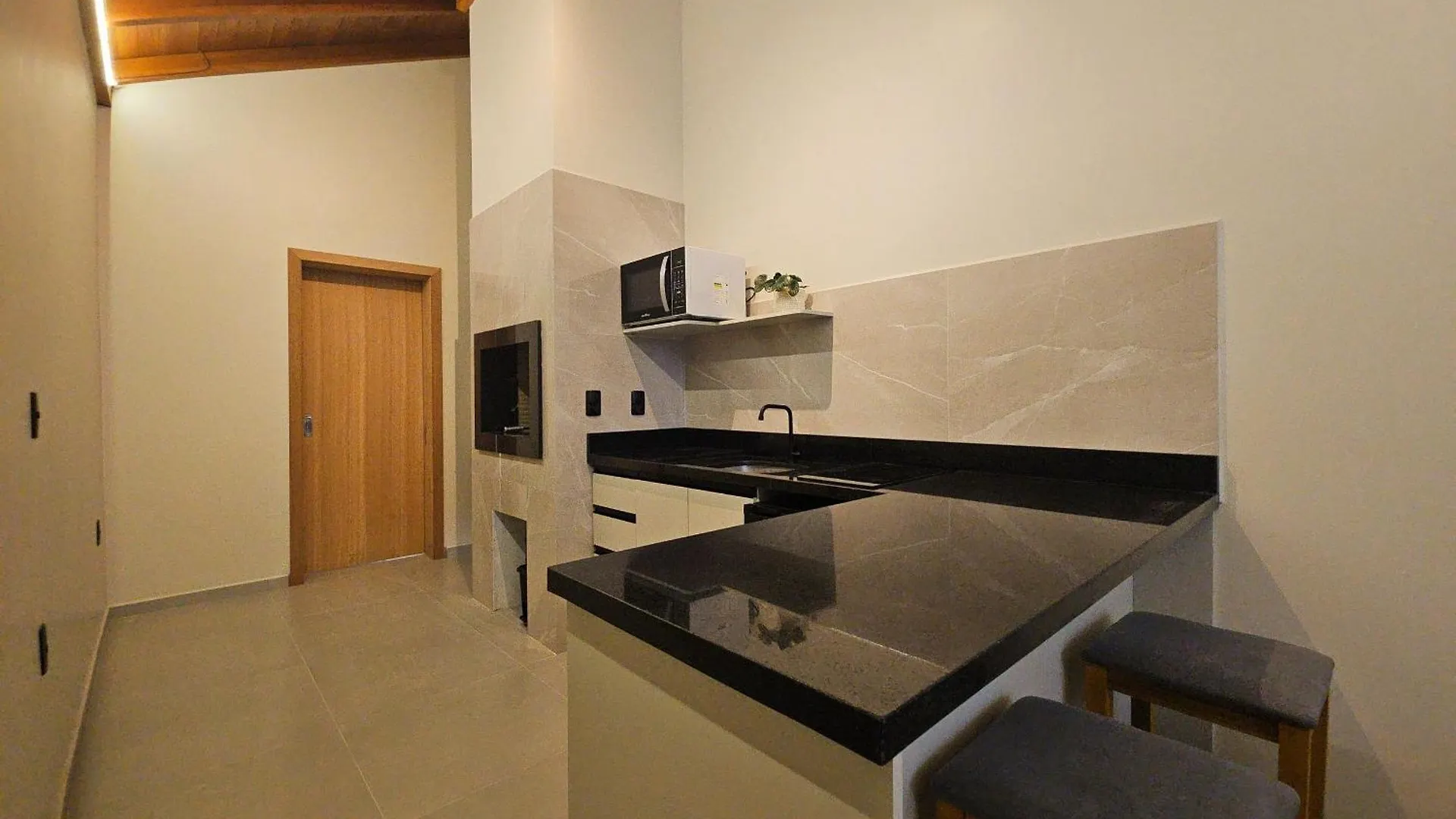 Loft Com Hidro Casal, Ar Cond/Lareira, Churrasqueira Gourmet Penha  Daire Penha (Santa Catarina)