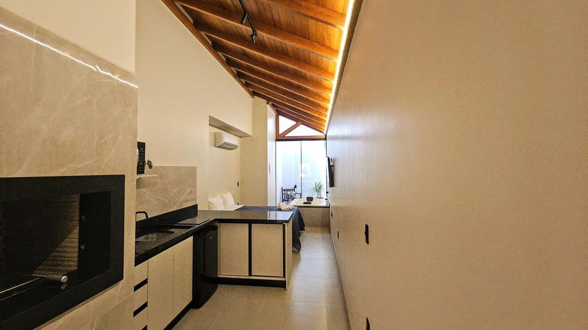 Loft Com Hidro Casal, Ar Cond/Lareira, Churrasqueira Gourmet Penha