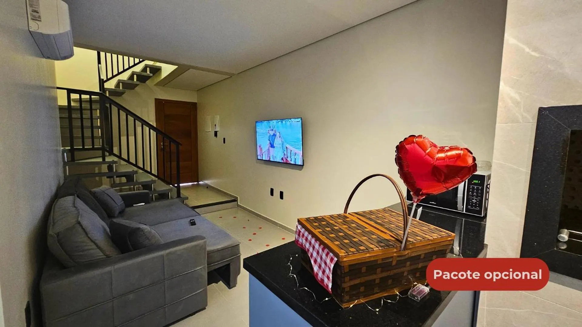 Loft Com Hidro Casal, Ar Cond/Lareira, Churrasqueira Gourmet Penha  Brezilya